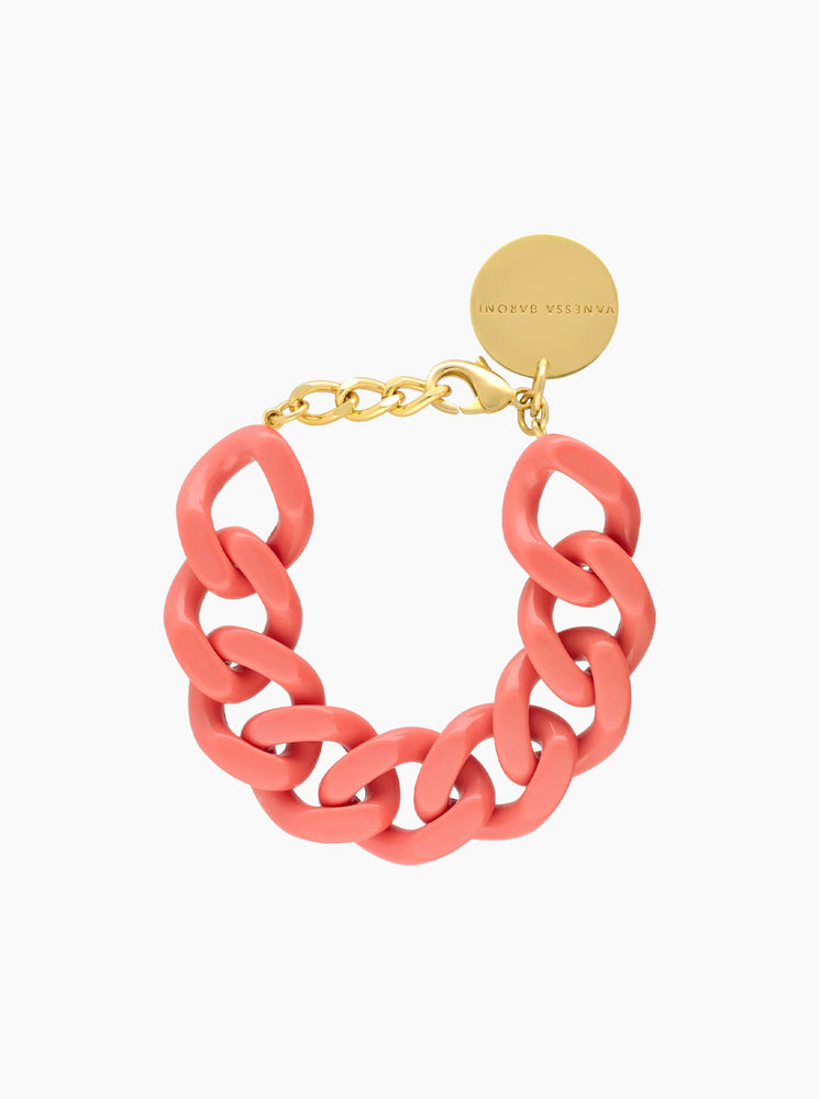 Flat Chain Bracelet - Rosé