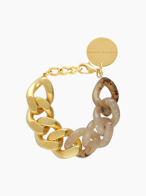 GREAT Bracelet 2 Color Gold - Light Bernstein/Gold Vintage
