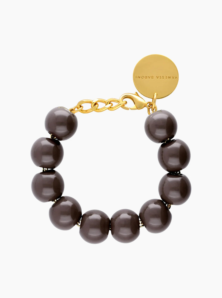 Beads Bracelet - Taupe