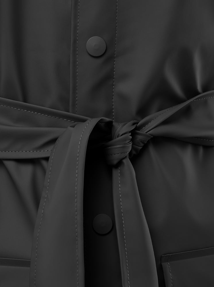 Belt Jacket - Black