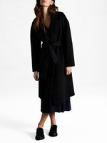 Kalima Wool Coat - Black