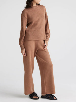 Relaxed Fit Jumper - Sand Dune