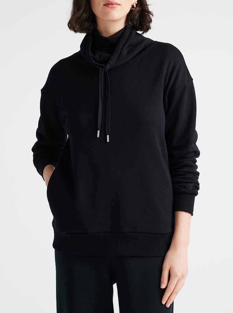 Lounge Funnel Neck - Black