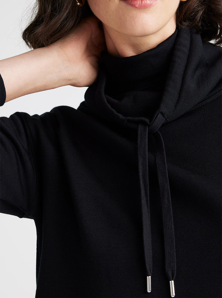 Lounge Funnel Neck - Black