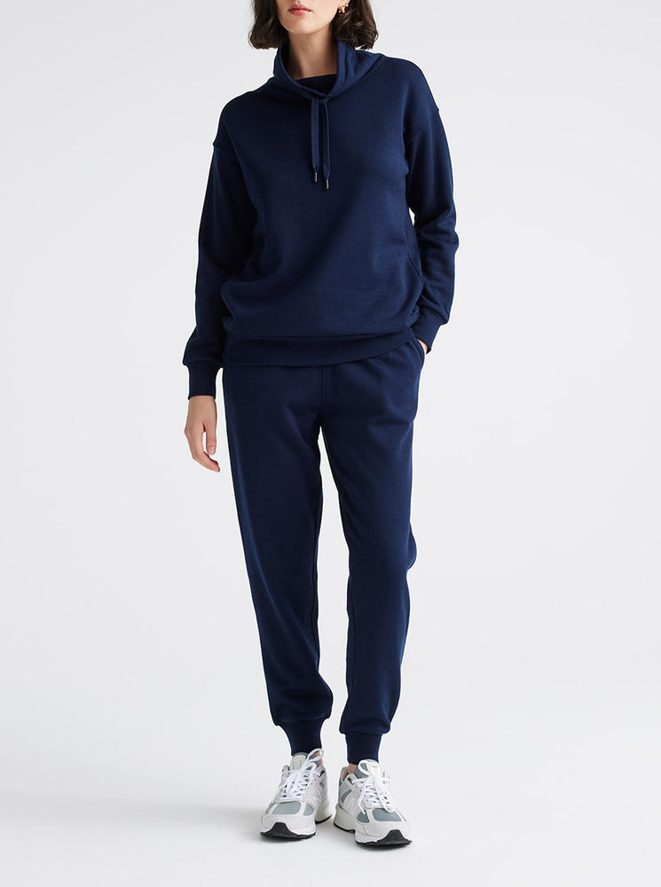 Lounge Funnel Neck - Navy