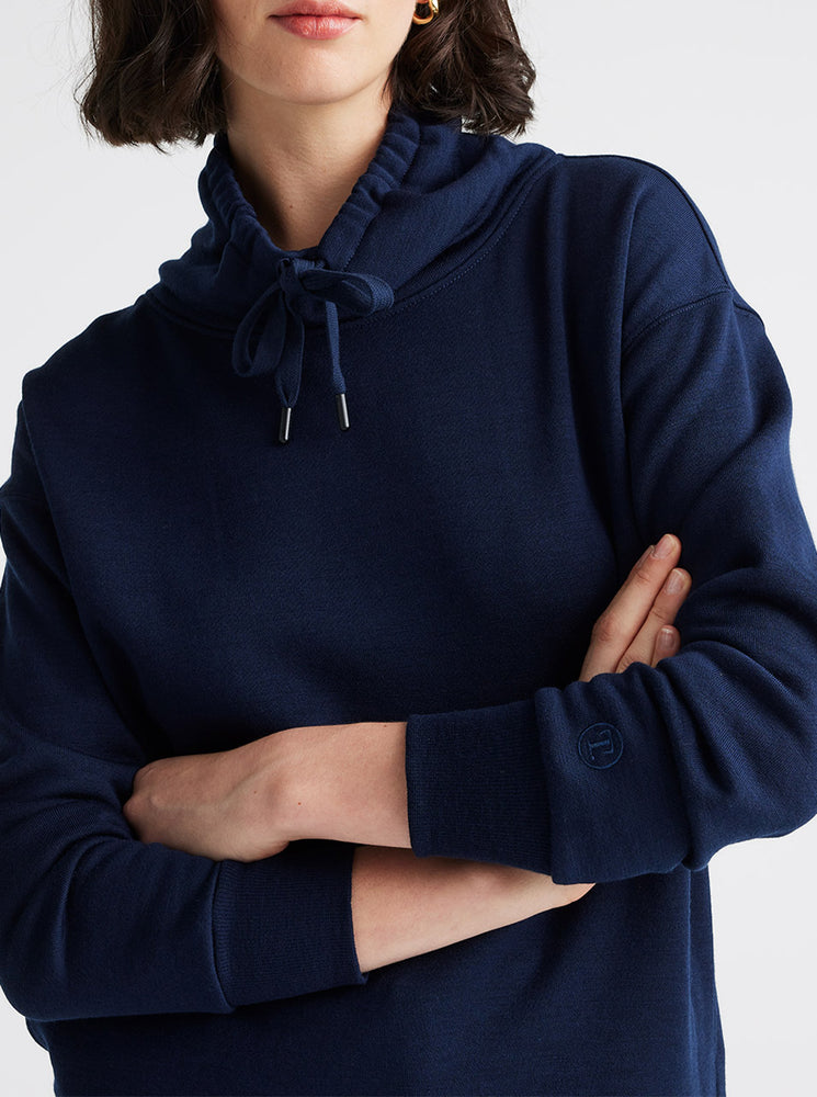 Lounge Funnel Neck - Navy