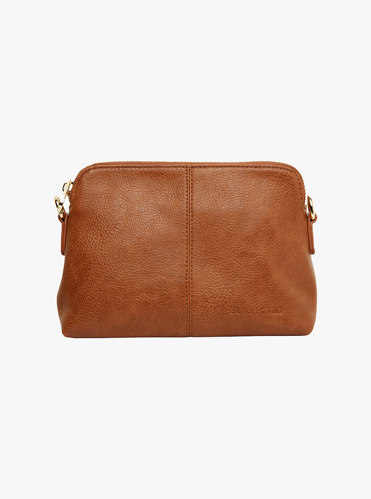 Burbank Crossbody - Tan Pebble