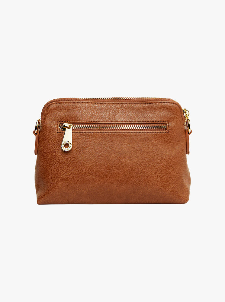 Burbank Crossbody - Tan Pebble