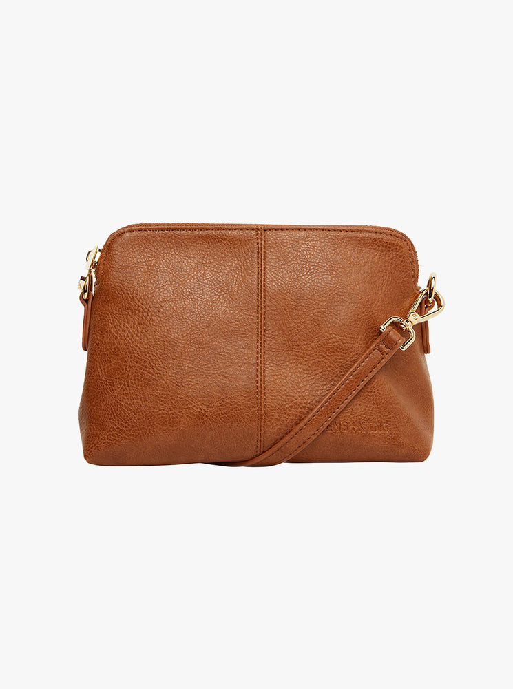 Burbank Crossbody - Tan Pebble