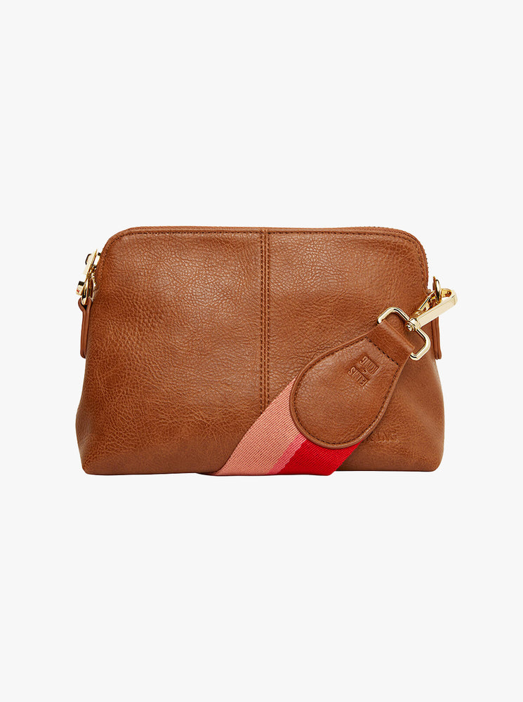 Burbank Crossbody - Tan Pebble