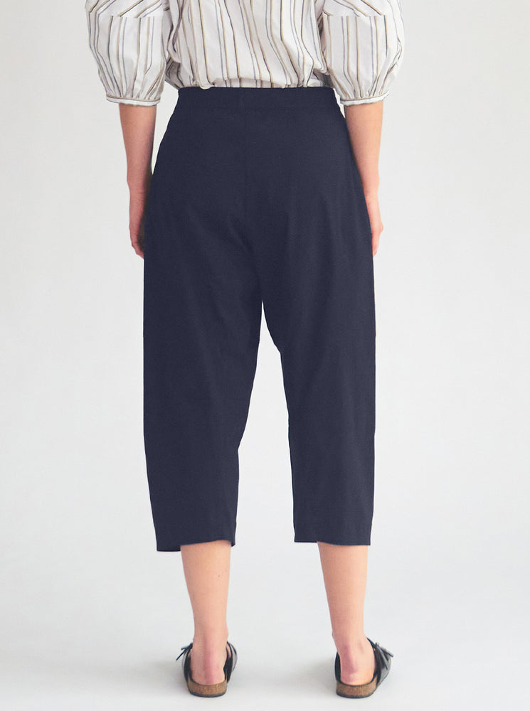 
            
                Load image into Gallery viewer, Cropped Tuscan Pant - Navy
            
        
