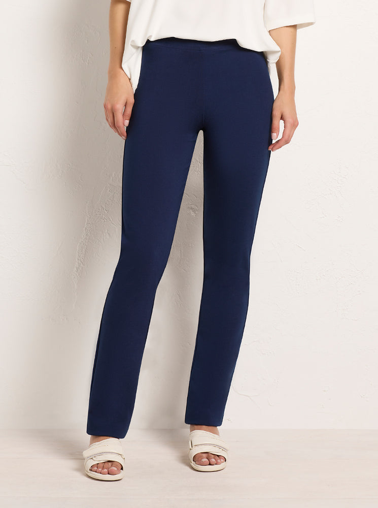 Slim Leg Pant - Denim