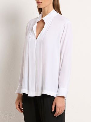 
            
                Load image into Gallery viewer, Bevel Neck Shirt - White
            
        