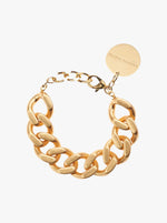 Flat Chain Bracelet - Gold Vintage