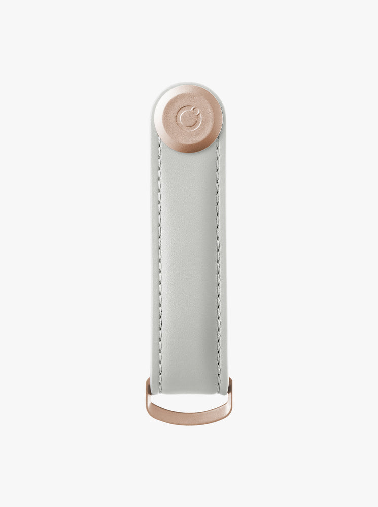 Key Organiser Leather - Stone/Grey