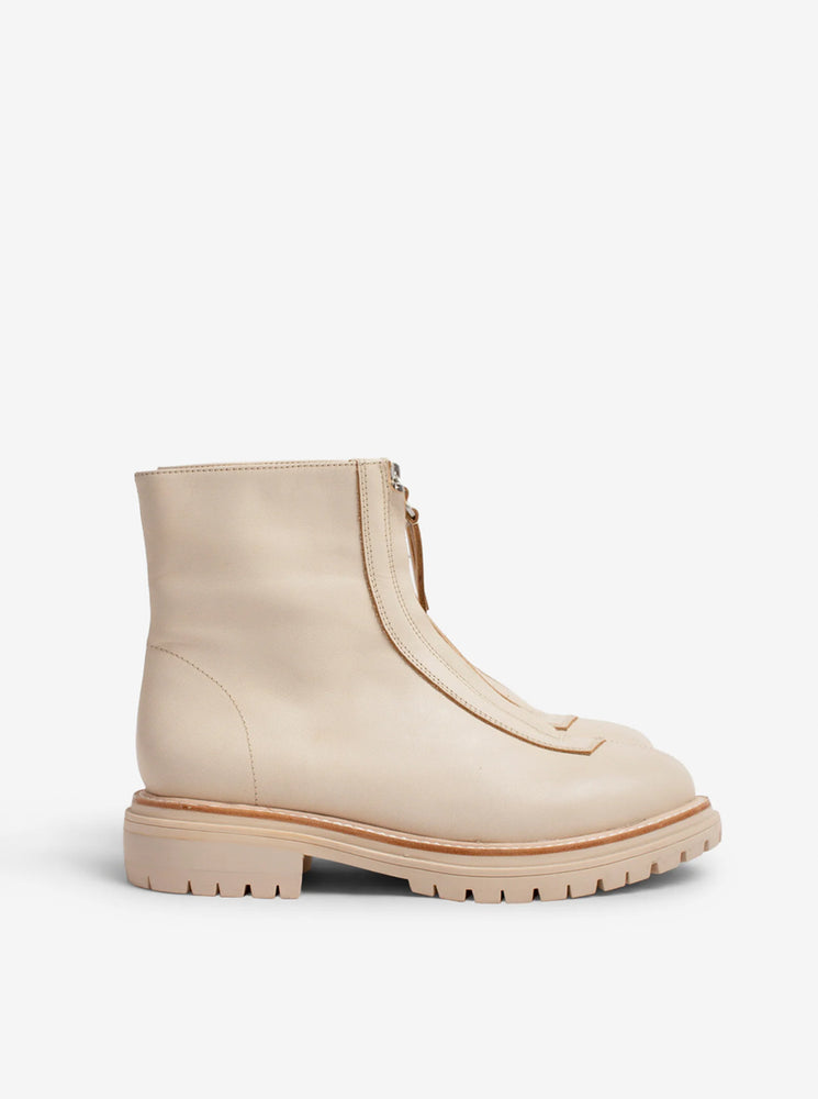 Oz Leather Boot - Almond