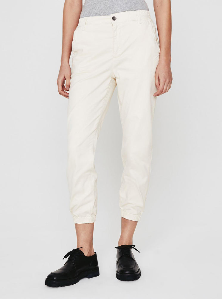 Caden Jogger - White Cream