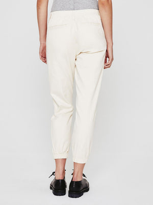 Caden Jogger - White Cream