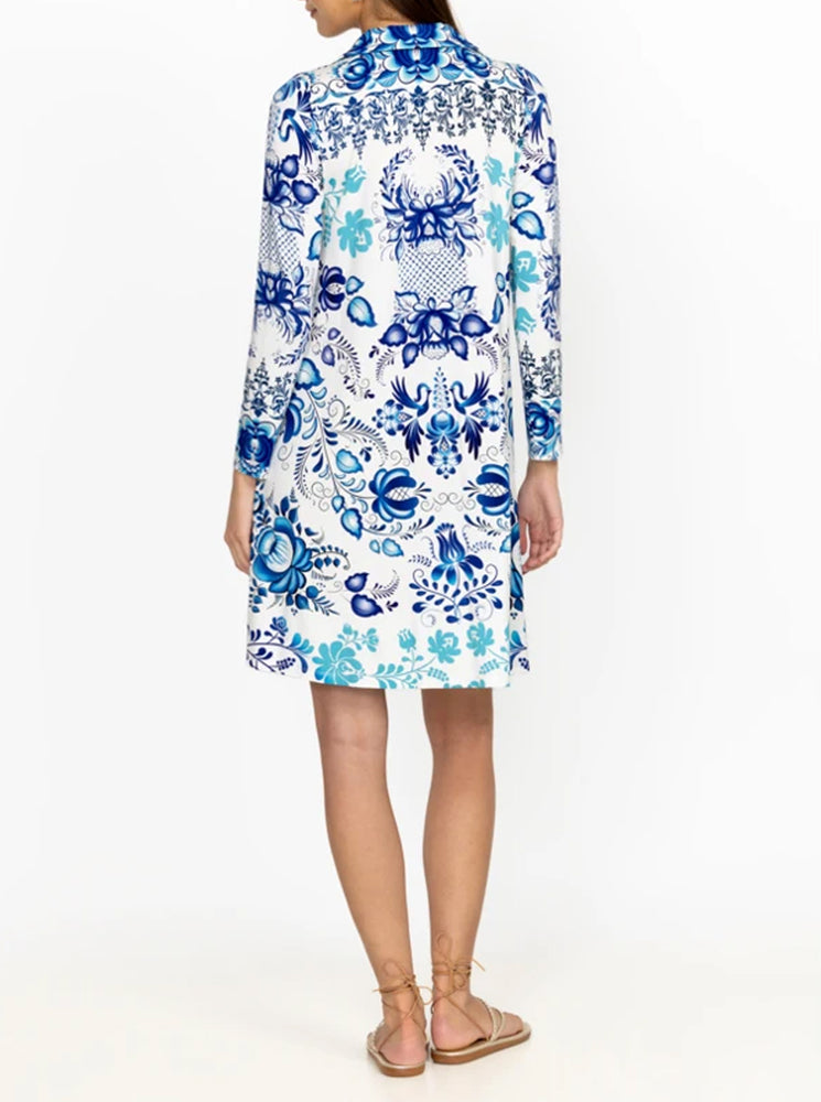 Farrow Polo Swing Dress Multi HEM Store