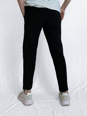 Zip Stiletto Pant - Black